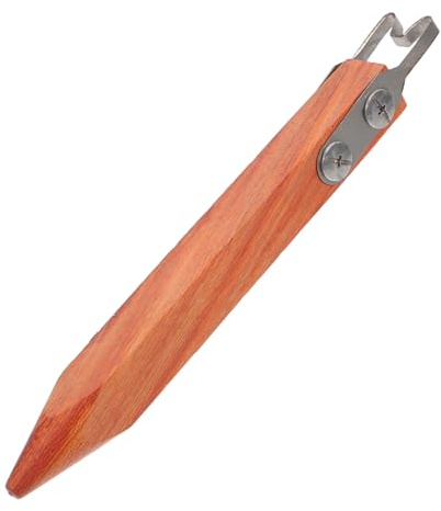 Gogogmee Strumento nella in Acciaio Ceramica e Inossidabile Scolpire per Modellare del Bordo Affilato, Design Multifunzionale Rifinire Ceramiche Anelli Piede Tornitura