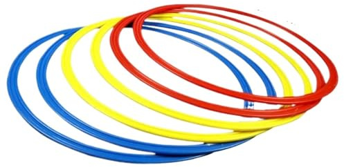 Agility Reifen Agility-Trainingsringe Springreifen Fußball-Trainings-Agility-Ring(40cm 12 Pieces)