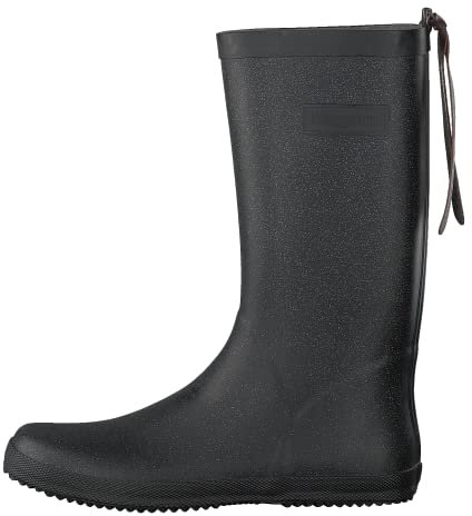 Bisgaard Fashion Gummistiefel, Glitter-Black, 24 EU