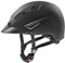 uvex perfexxion II Glamour - robuster Reithelm für Damen und Herren - individuelle Größenanpassung - optimale Belüftung - Black matt - 55-58 cm