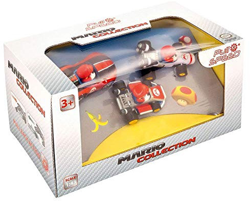 Carrera Toys Mario Kart Mario 3 pack (Wii, MK8, Mach 8)