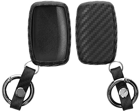 kwmobile Silicone Key Fob Cover Compatible with Land Rover Jaguar 5-Button Remote Car Key