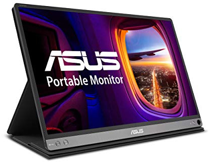 ASUS ZenScreen MB16ACM computer monitor 39.6 cm (15.6) 1920 x 1080 pixels Full HD Flat Grey