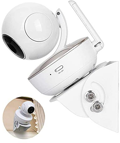 2 Pack-Adjustable Angle Baby Monitor Wall Mount for Motorola Baby Monitor, Samsung, Babysense, HelloBaby, Infant Optics DX.
