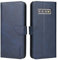 LOLFZ Wallet Case for Samsung Galaxy S10, Vintage Leather Book Case with Card Holder Kickstand Magnetic Closure Flip Case Cover for Samsung Galaxy S10 - Blue