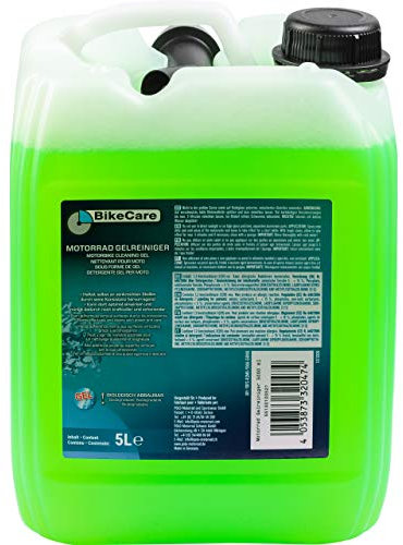 BikeCare Motorrad Gelreiniger - Hohe Reinigungskraft - 5L Kanister neutral