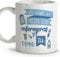 LolaPix Taza Enfermera. Tazas para enfermeras. Tazas Desayuno Originales. Taza Cerámica 330 ml. Regalos con Frases.