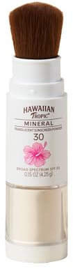 Hawaiian Tropic Mineral Powder Brush, SPF 30