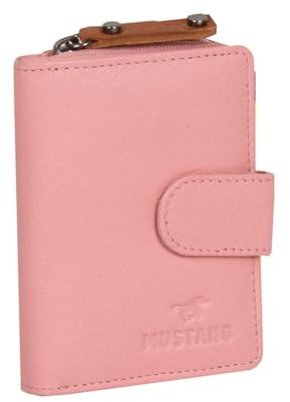 MUSTANG Seattle Leather Wallet Side Opening Pink