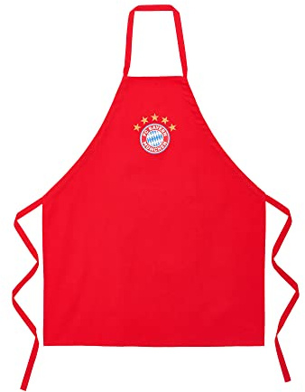 FC Bayern München Grillschürze Logo Rot