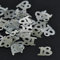 DIWULI Confetti Tavola Numero Argento 18 - Compleanno