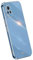 Topme Coque en Silicone pour Vivo V21 5G (6.44 inches), [ Etui Housse de Téléphone de Style Bord Doré] - Bleu Marine