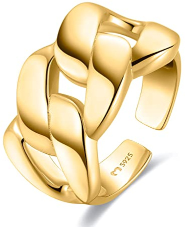 Anelli in argento 925 con finitura argento o oro. Gioielli ideali per coppia e fidanzati, regali per amiche... Anelli coppia