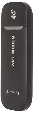 4G LTE USB WLAN Router Tragbar - Für bis zu 10 Benutzer, Plug and Play mit USB, WPA/WPA2-Verschlüsselung, 4G LTE FDD B1/B3/B5, 3G WCDMA B1