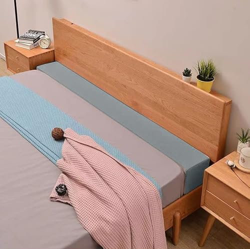 YURRO Bed Bridge Long Bed Gap Filler Foam for King Double Single Bed Connector, Soft Safety Bed Guard Bumper Rechteckige Nackenrolle Lange Armlehne Kissen