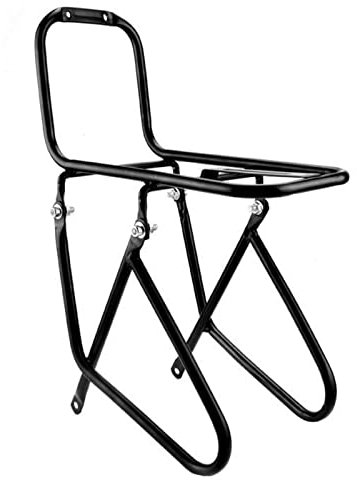 ulapithi Porte Bagage Avant Velo Porte Bagage VTT 15KG Capacité Porte Bagage Velo, 2 Méthodes D'installation avec Dispositif De Fixation pour Frein À Disque/vélo De Montagne À Frein en V Noir