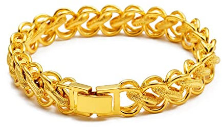 Dickes Armband Herren Und Damen Gold Armband Armband Afrikanisch Dubai Arabisch Hochzeit Geburtstag 2023#135916