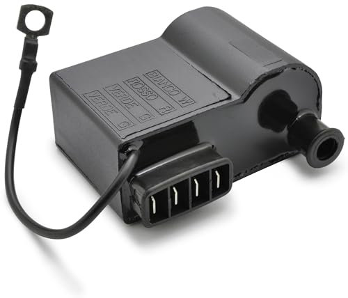 Easyboost CDI Zündspule für Schaltmoped 50ccm AM6 Derbi Euro 2-3-4 Rieju MRX RR SMX MBK Xlimit Sherco SM XR6 Beta RR Senda SM-R GPR Xtrem Xrace Gilera SMT Yamaha DT 50 Aprilia MX RX SX 50