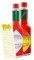 Table Sauces Bundle with Original Red Pepper Hot Sauce 57ml and Extra Hot Habanero Pepper Sauce 60ml by Tabasco - with Intrinsic Treats Shopping List Card