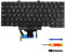 Teclado portátil para Dell Latitude 5400 5401 5410 5411 7400 7410 con retroiluminación (Español, Retroiluminación)