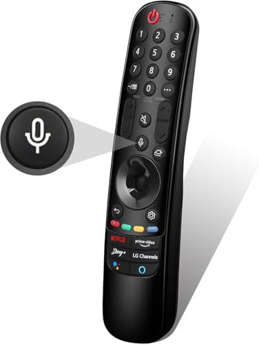 Für LG Magic Fernbedienung, mit Zeiger und Sprachfunktion Ersatz Original Fernbedienung MR20GA MR21GA MR22GA MR23GA Fernbedienung für LG UHD OLED QNED NanoCell 4K 8K Smart TV