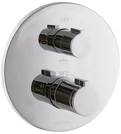 PaulGurkes 3-Wege Thermostat Mischbatterie für Grundkörper PGBASIC Wannenarmatur Duscharmatur Umsteller