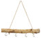 Dekozweig Holz 4 Haken Fensterhänger braun Natur Deko Landhaus AST Dekoast 30 cm