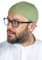 ihvan online Türkische muslimische Knicken Kufi Hüte für Männer, Taqiya, Takke, Peci, islamische Mützen, islamische Geschenke, Standart Größe, Pistaziengrün
