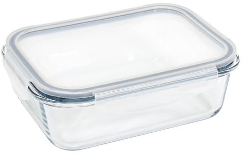 COOK CONCEPT - KA4796 - Lunch Box en Verre 1L Cuisine à Emporter Lunch Box et Accessoire
