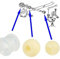 Etomvoop Kit de reparación de selector de varillaje de engranajes, kit de reparación de varilla de cambio para transportador T4 90-03 701711166, 7D0711131, 015311544