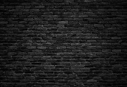 Renaiss 3x2m Fotografie Hintergründe Retro Schwarz Backstein Wand Hintergrund Vinyl Tuch Vintage Wand Hintergrund Kind Erwachsene Portrait Tapete Party Banner Foto Video Shooting Studio Requisiten