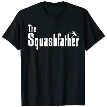The Squashfather - Squash spielen - Squash Spieler - Squash T-Shirt