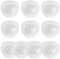 DOULEIN Schnullerbox,10 Stück Schnulleraufbewahrung Box für Baby Tragbare Staubdicht Schnuller Aufbewahrung Box Transparent Schnullertasche BPA-frei Nippel Shield Case für Reisen und Zuhause