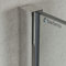 Wandanschlussprofil Dusche I Aluminium U-Profil Glas Duschabtrennung I Wandprofil Walk-In-Dusche I Duschprofil I Klemmprofil Wandhalterung (200cm für 10mm Glasstärke, Duschprofil Chromoptik)