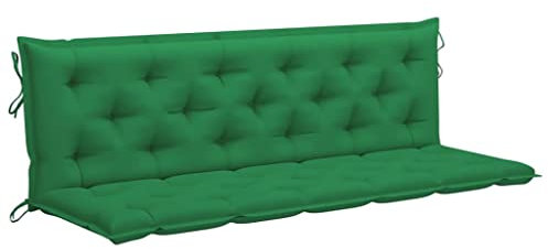 WIFESE Auflage für Hollywoodschaukel 180x50x7 cm Sitzkissen Bank Bankauflage Kissen Outdoor Bierbankauflagen Sitzpolster Bank Sitzauflagen FüR BäNke RüCkenpolster Grün