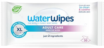 WATER WIPES ADULT CARE SENSITIVE WIPES(C) 30/07/23