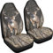 Poceacles Camo Wald Hirsch Muster Auto Sitzbezüge Polyester Auto Vordersitzbezüge Fahrzeug Schalensitzschutz Universal Fit LKW SUV Van