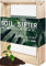 Soil Sifter,Dirt Sifter for Gardening Rock Sifter for Rocks Compost Sifter Wooden Sifting Screen,Garden Sieve for Pellet/Gravel/Soil/Leaves,Garden Tool 15.7 x11.8”x2.8” with 1/5” Mesh