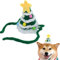 uniqicon Weihnachts Kostüme Für Haustiere, Weihnachts Schal Cap Für Hunde, Weihnachtsmütze Für Katzen, Textilien Und Accessoires Für Hunde, Weihnachts Geschenk Weihnachts Kleid Für Hunde Und Katzen
