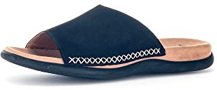 Gabor Damen Pantoletten | Frauen Slipper | Best Fitting | sommerclogs | Sandalen | Freizeitschuhe | Schlupfschuhe | schluepfschuhe | schwarz | 40 EU - 6.5 UK