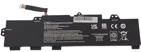 FESTAS® 58Wh TT03XL Laptop Replacement Battery for HP EliteBook 755 850 G5 850 G6 ZBook 15U G5 15U G6 Series 932824-421 933322-855 932824-1C1 932824-2C1 HSTNN UB7T UB7N-113C-5 HSTNN-LB8H HSTNN-DB8K