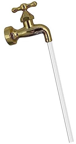 OFFSCH 1Set Invisible Flowing Water Fountain Floating Tap Garden Decor Courtyard Art Feature for Outdoor Spaces Decorative Water Spout Fountain