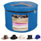 VanlonPro Große Hut-Aufbewahrungsbox für Damen und Herren, 40,6 cm D x 25,4 cm H, Hutschachtel-Organizer, faltbare, runde Reise-Hutboxen mit staubdichtem Deckel, Stofftier-Aufbewahrungskorb