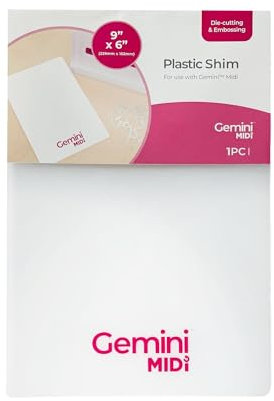 Crafter's Companion Gemini Midi 9 x 6 Die Cutting MachineReplacement Accessories-Plastic Shim, White