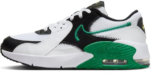 Nike Air Max Excee Gs Low Top Schuhe, White/Malachite-Black-Saturn Gold, 38 EU