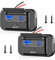 Prise USB 12V, 2 PCS Prise de Chargeur USB de Voiture QC3.0 USB & PD Type C Charge Rapide Prise USB Voiture Encastrable avec Interrupteur pour 12V/ 24V Camping Car Bateau Voitures