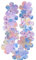 20 Seed Paper Flowers. Plantable Wildflower Shapes. Rainbow DIY Wedding Favours. Seeded Card Making Decoration. Funeral Memorial, Plant in Memory. Thank You Teacher Gifts