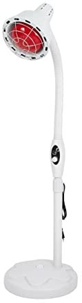 WEIGR MaxEarn Infrarot Lampe 275W, Infrarotlampe mit Ständer, Temperatur- und Höhenverstellbar Wärmelampe Rotlichtlampe, 360 ° Infrarotstrahler für Infrarottherapie Leichtigkeit Muskelentspannung