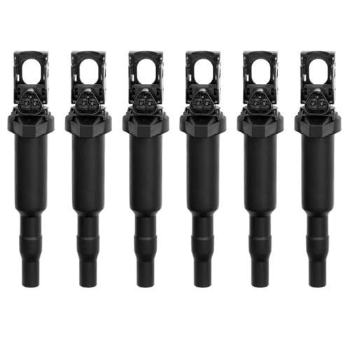 ZSQWRFRG Zündspule 6 Teile/Satz Für E46 E60 E85 E90 Zündung Spulen Mit Für Zündkerze Stecker 12138657273 Zündungen