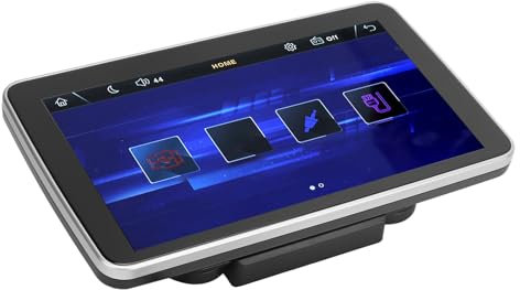Tablette de Moniteur à écran Tactile pour Appui-tête de Voiture, Résolution 10,1 Pouces 1024X600, HD 1080P, Mise en Miroir du Téléphone, pour Véhicule DC12V, avec Entrée AV,